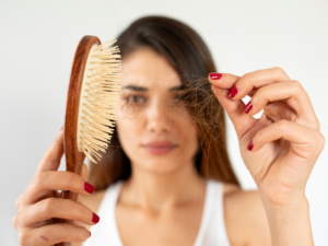 Hair fall treatment for women in Agra by Dr. Ishita at Divine Skin Clinic