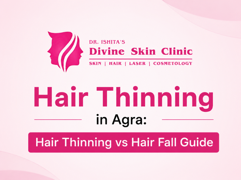 Hair Thinning vs Hair Fall: How to Know the Difference and When to Visit a Dermatologist