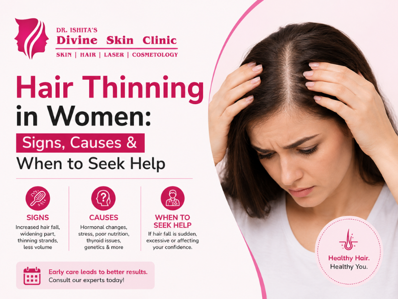 Hair Thinning Women